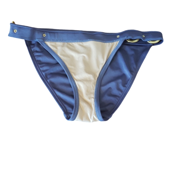 Victoria’s Secret Booster Gold Metal Ring Purple Bottom Bikini Size M - Picture 9 of 13